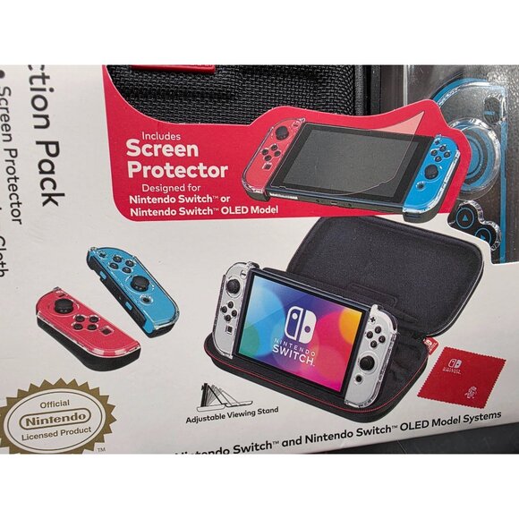 Nintendo Switch Game Traveler GoPlay Action Pack With Screen Protector & Travel - Picture 4 of 8